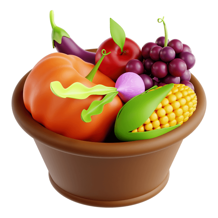 3D Harvest Illustration